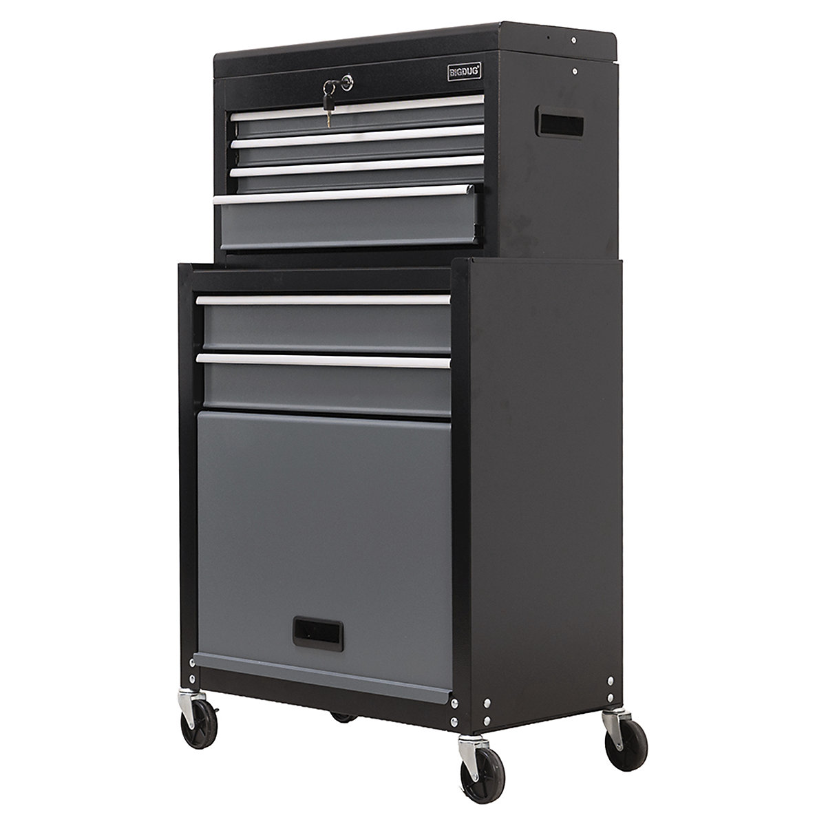 BiGDUG Garage 24" 6 Drawer Tool Chest & Rollcab Set