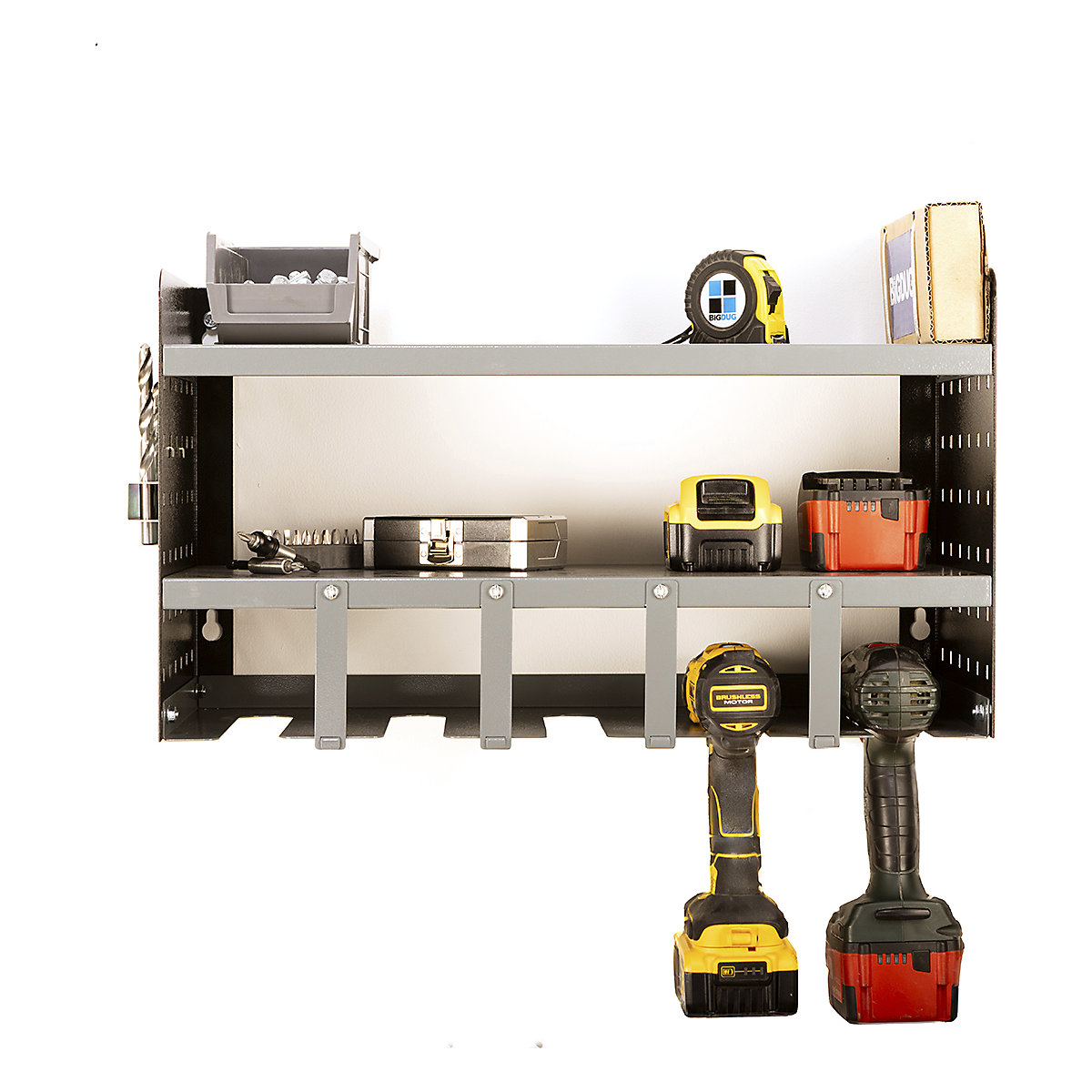 BiGDUG Garage Power Tool Storage Rack (Product illustration 10)-9