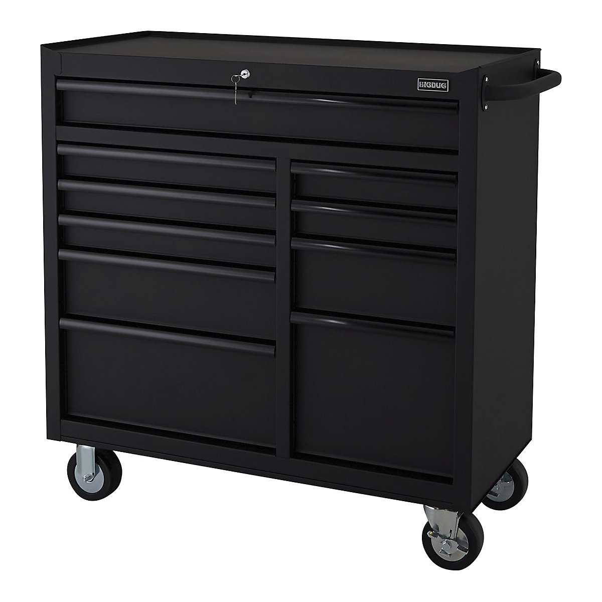 BiGDUG Pro 41" 10 Drawer Mobile Tool Cabinet