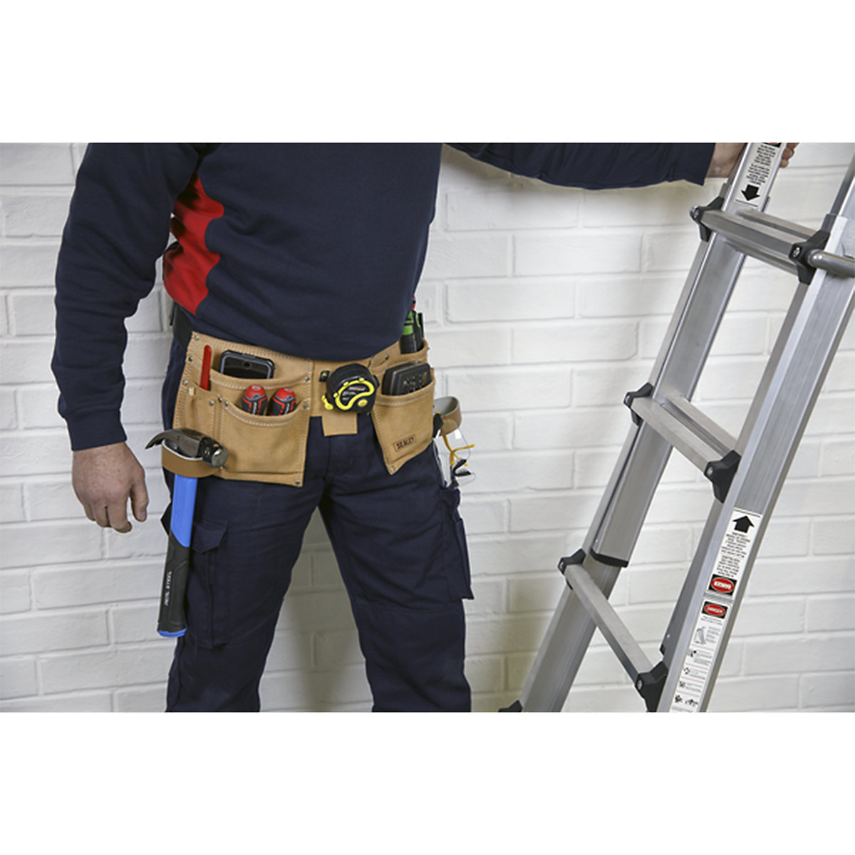 Sealey Leather Tool Belt (Product illustration 7)-6
