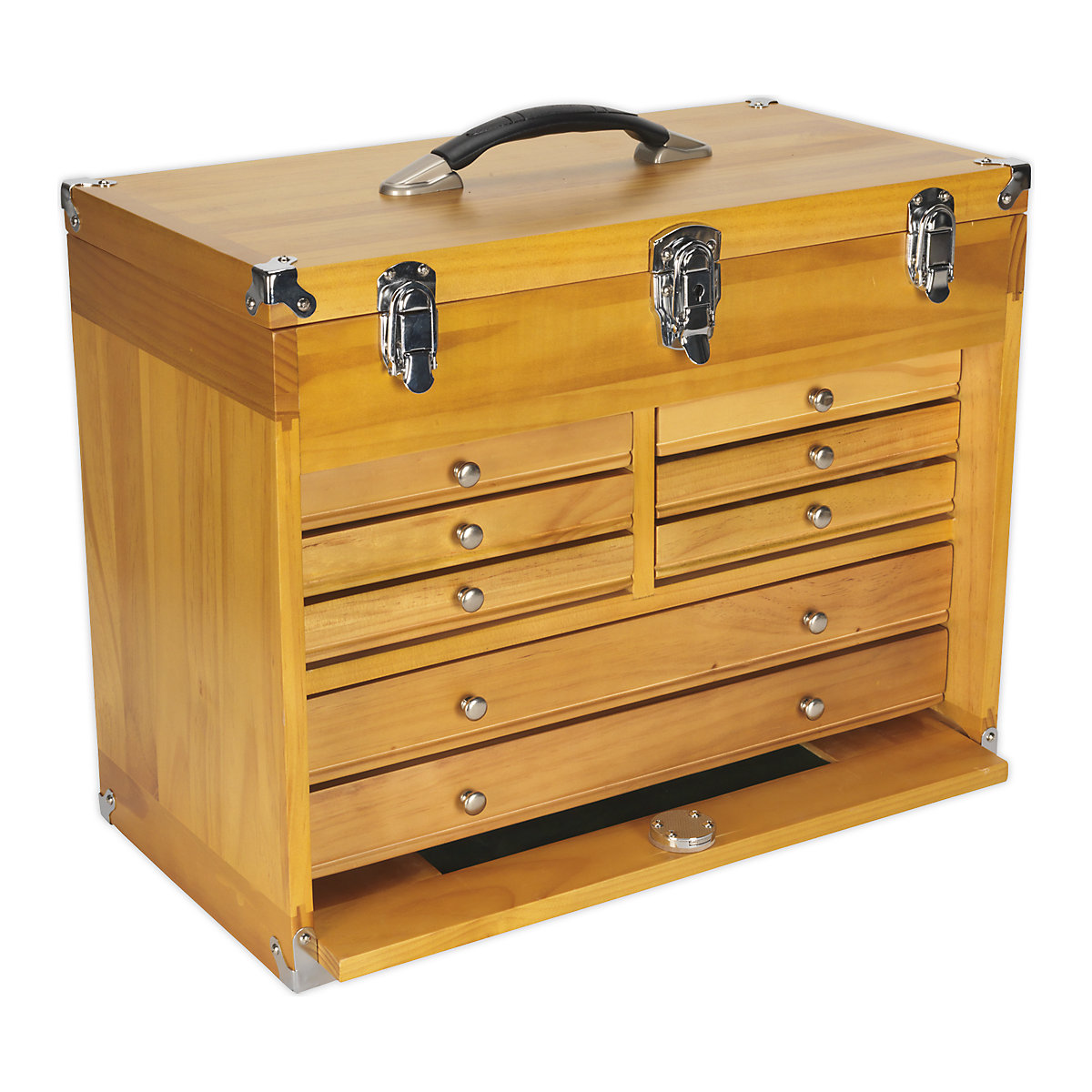 Sealey Machinist Wooden Toolbox (Product illustration 5)-4