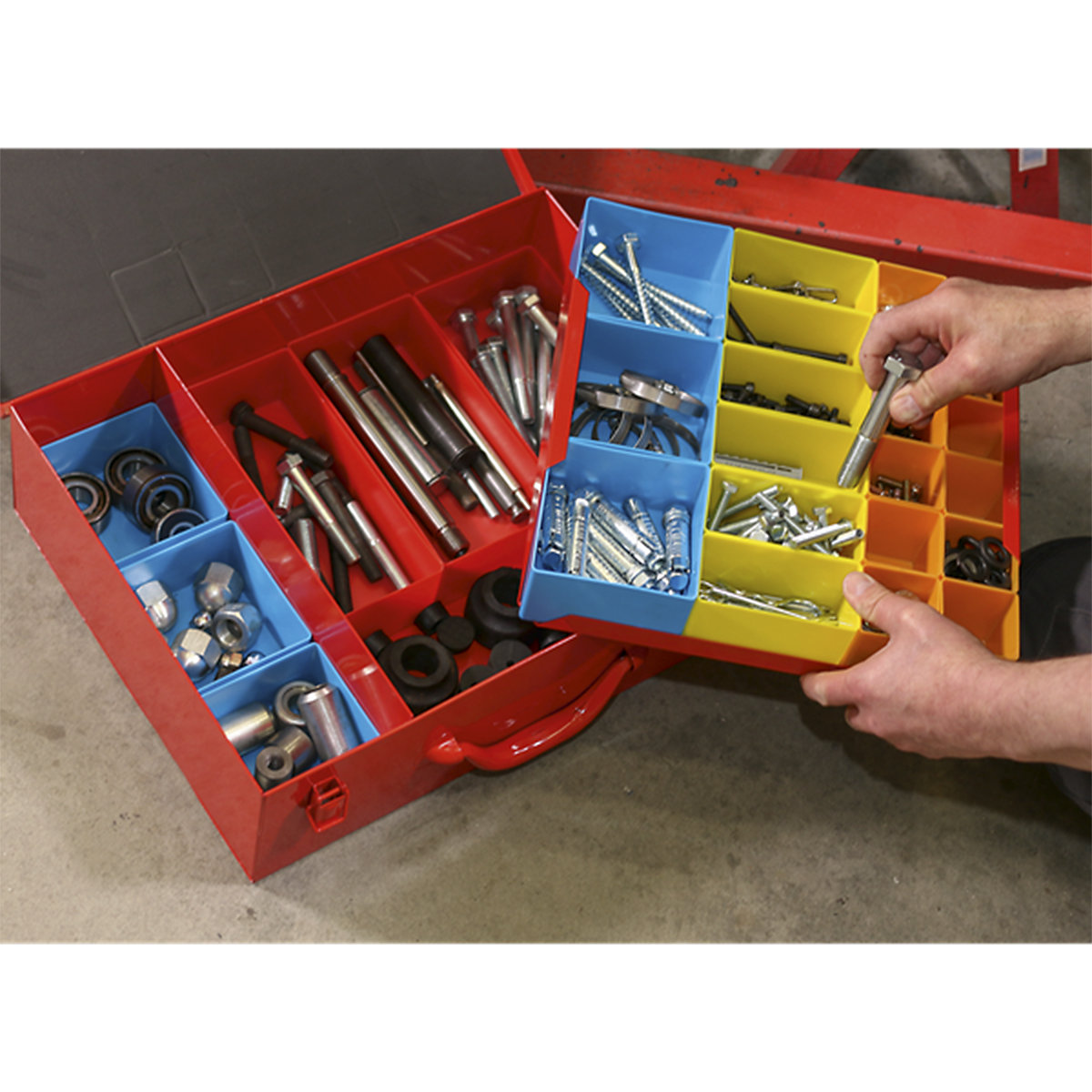 Sealey Metal Storage Case (Product illustration 5)-4