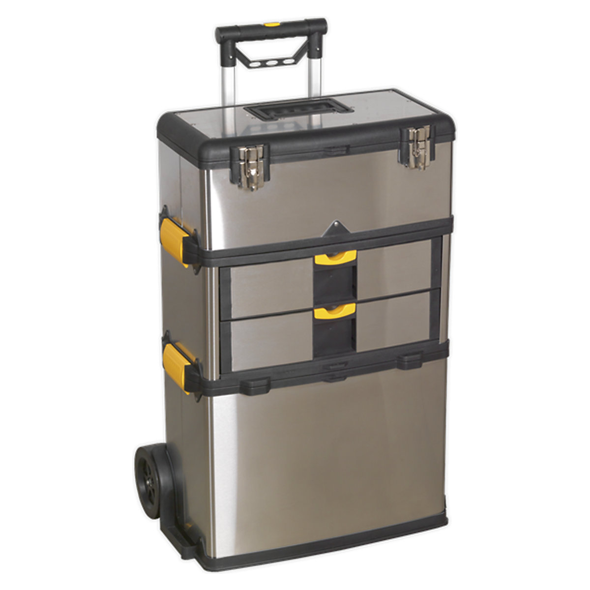 Sealey Mobile Stainless Steel Composite Toolbox (Product illustration 2)-1