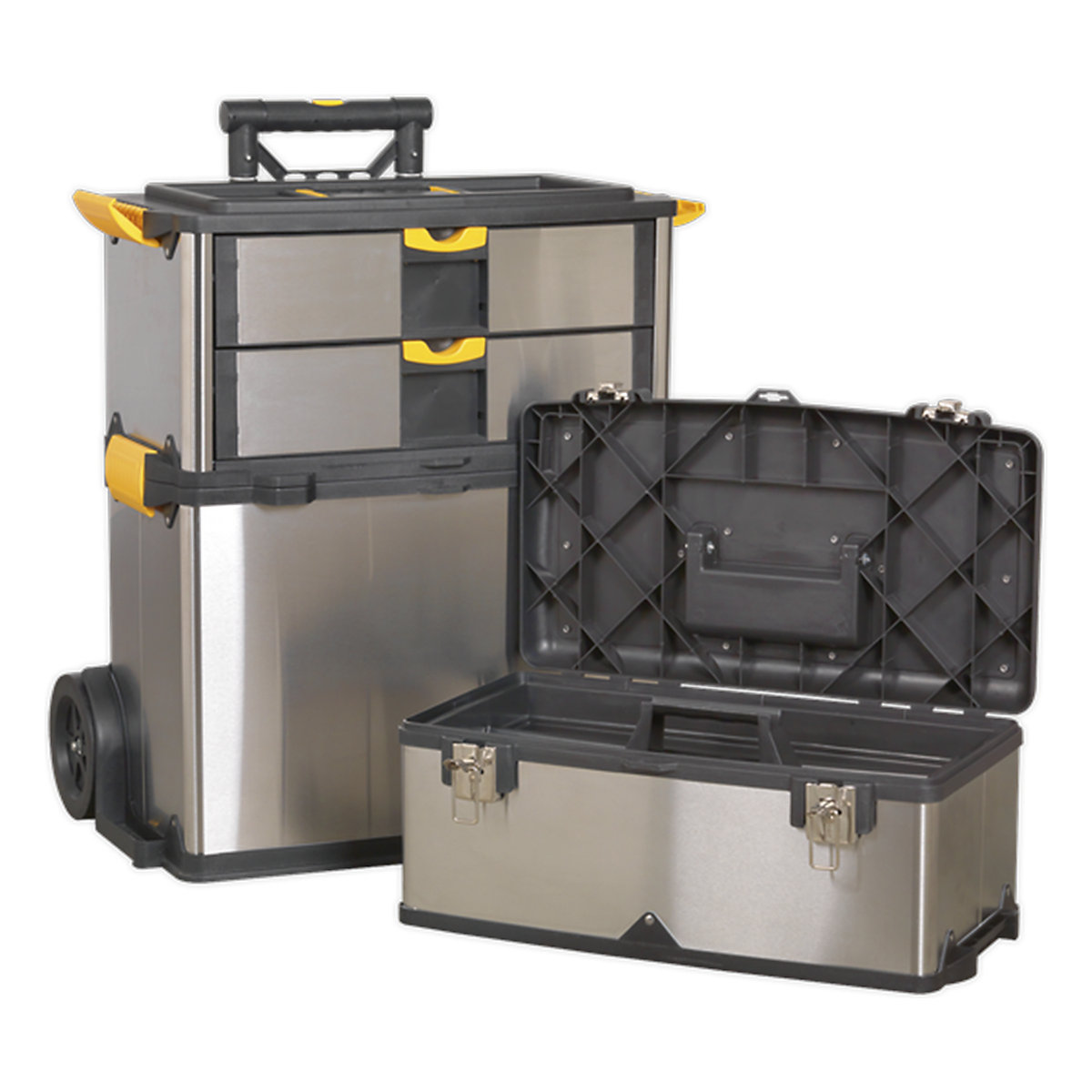 Sealey Mobile Stainless Steel Composite Toolbox (Product illustration 6)-5