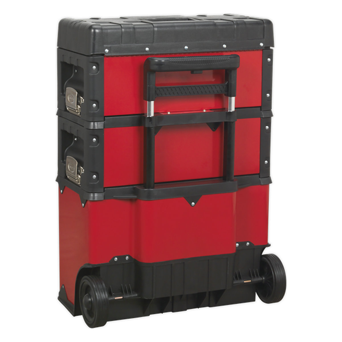 Sealey Mobile Steel Composite Toolbox | 3 Compartments (Product illustration 8)-7