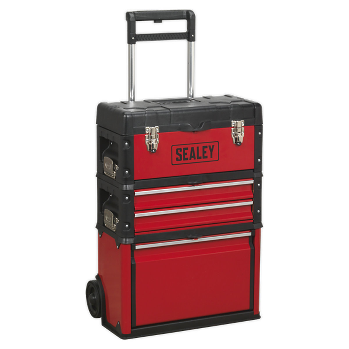Sealey Mobile Steel Composite Toolbox | 3 Compartments