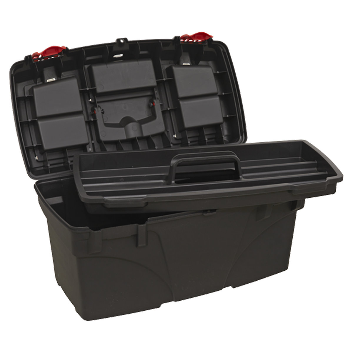 Sealey Plastic Toolboxes | Including Tote Trays (Product illustration 3)-2