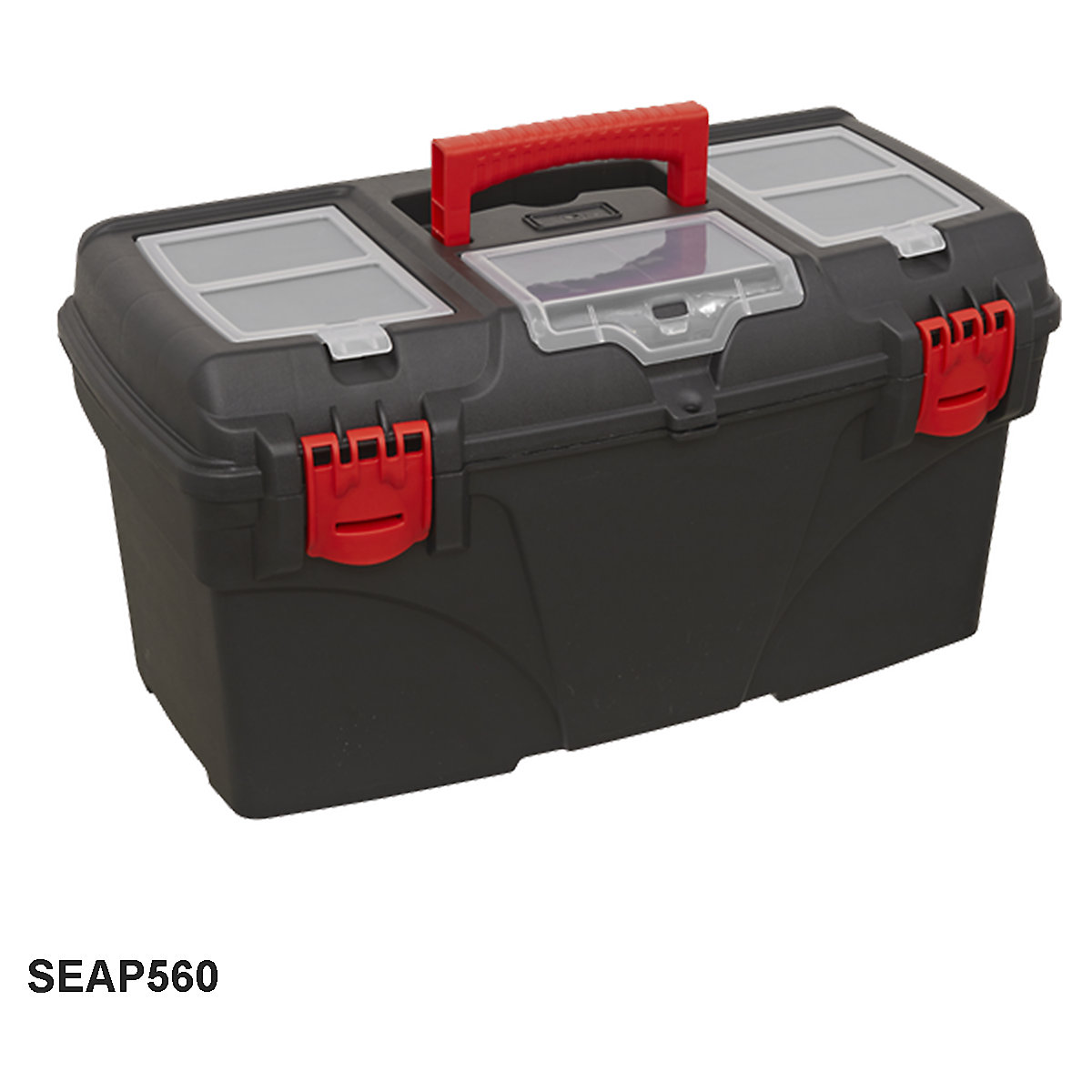Sealey Plastic Toolboxes | Including Tote Trays (Product illustration 2)-1