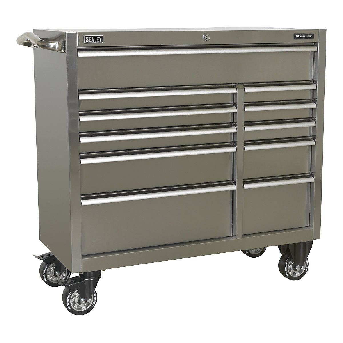 Sealey Premier Heavy-Duty Stainless Steel Rollcab | 11 Drawer