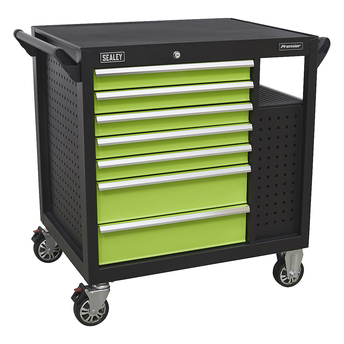 Sealey Premier Roller Cabinet | 7 Drawer & Cupboard | 920mm (Product illustration 4)-3