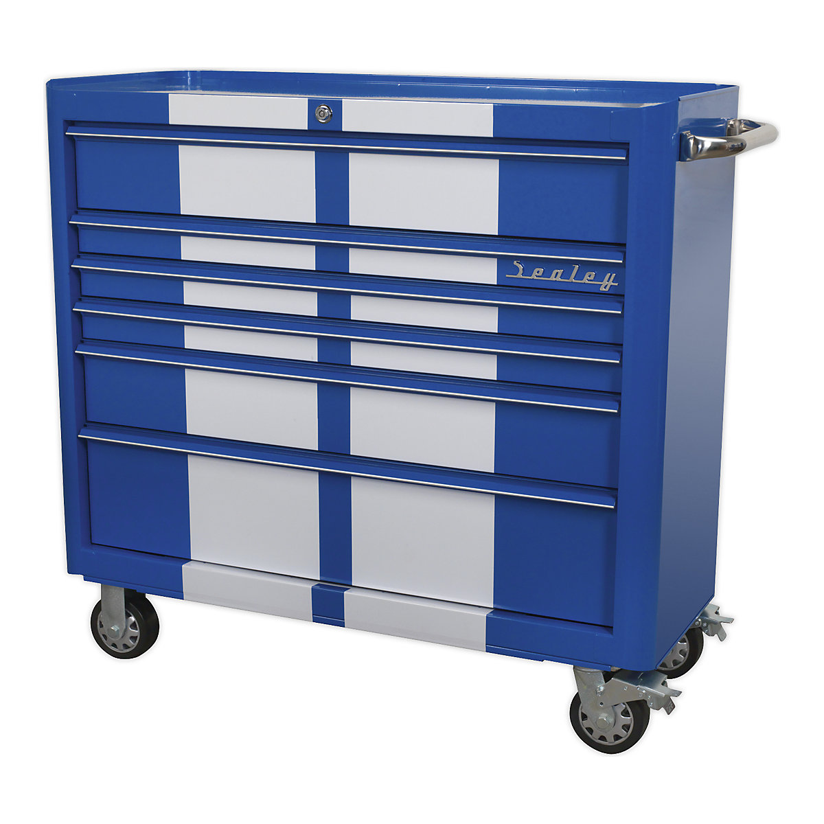 Sealey Wide Retro Style Rollcab | 6 Drawer (Product illustration 4)-3