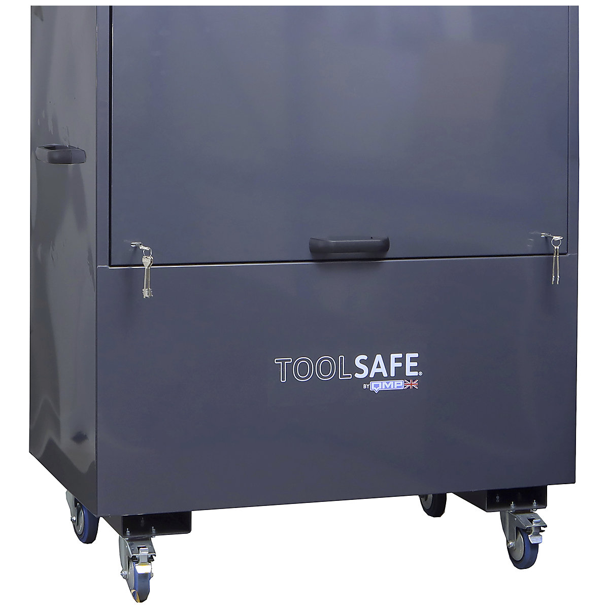 ToolSafe Security Boxes, ToolSafe Security Boxes, Mobile ToolSafe® Security Box | 1200h x 1200w x 650d mm | Dark Grey-15