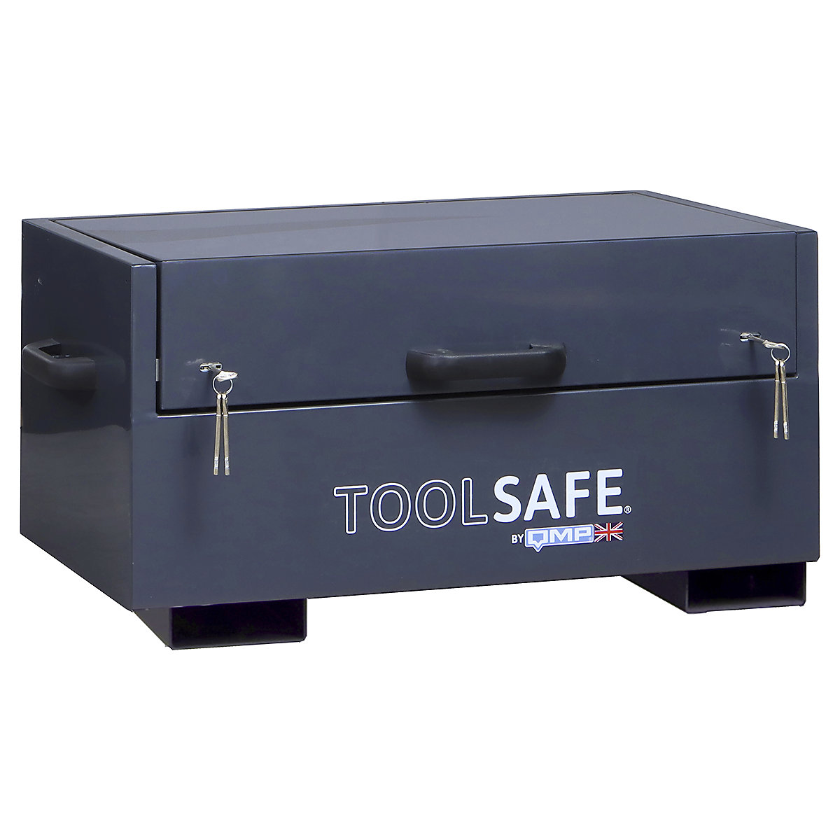 ToolSafe Security Boxes, ToolSafe Security Boxes, ToolSafe® Security Box with Fork Pockets | 400h x 850w x 500d mm | Dark Grey-17