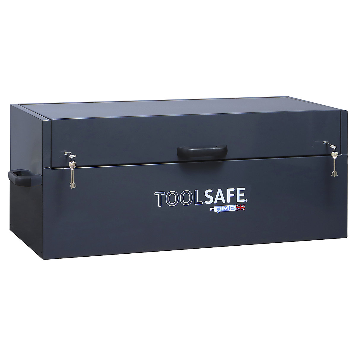 ToolSafe Security Boxes, ToolSafe Security Boxes, ToolSafe® Security Box | 500h x 1200w x 500d mm | Dark Grey-7