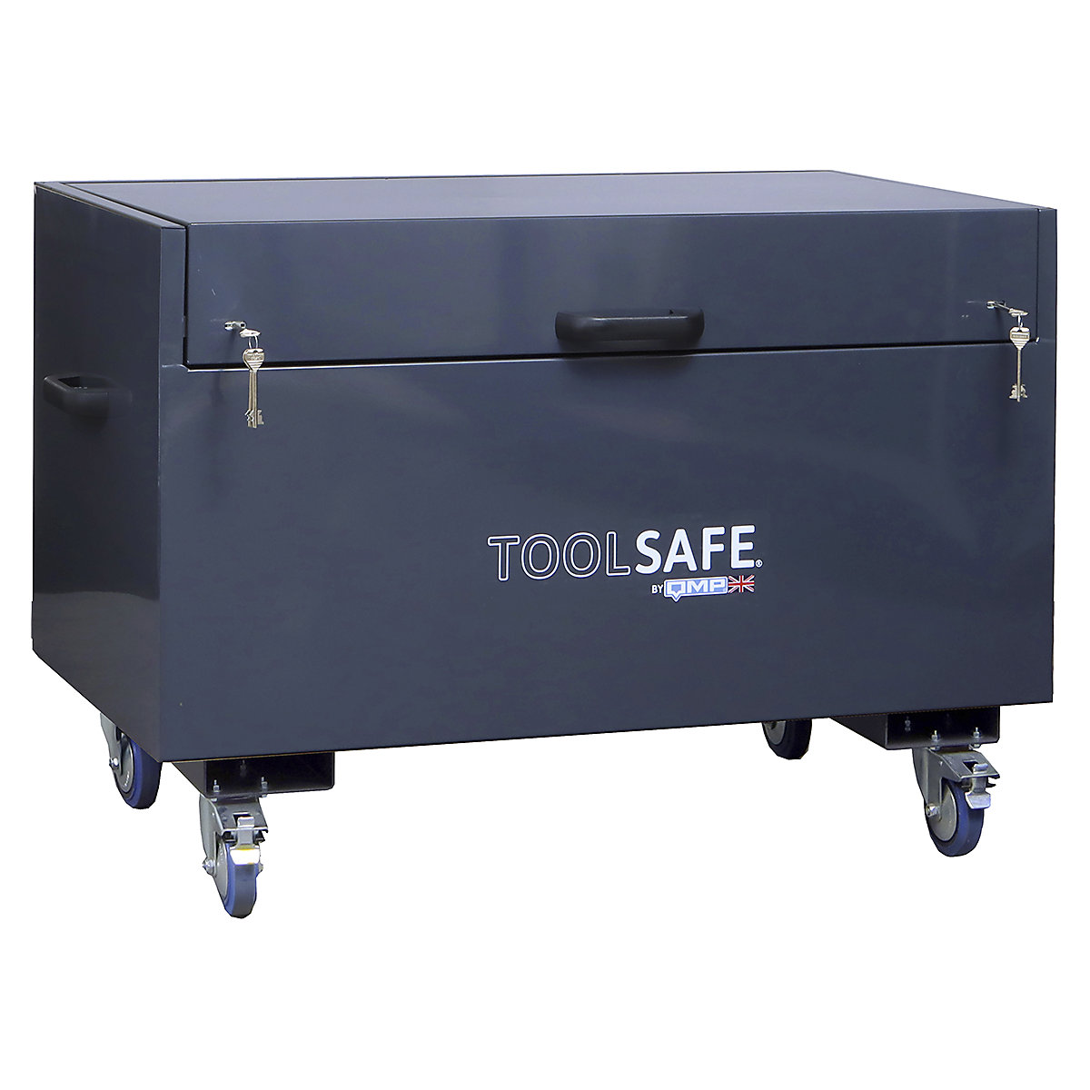 ToolSafe Security Boxes, ToolSafe Security Boxes, Mobile ToolSafe® Security Box | 650h x 1200w x 650d mm | Dark Grey-14