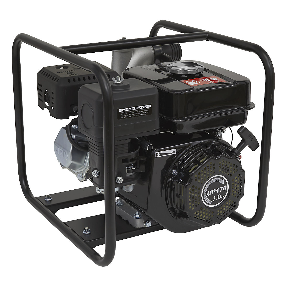Sealey Petrol-Driven Water Pump | 2" Outlet | 7hp