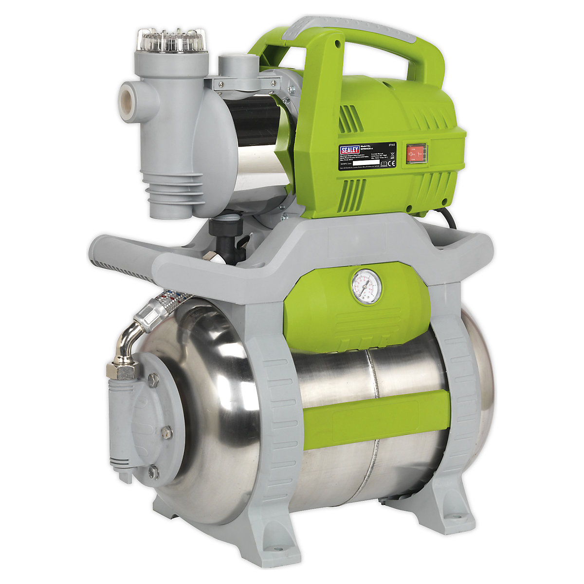 Sealey Surface Mounting Booster Pump | Stainless Steel