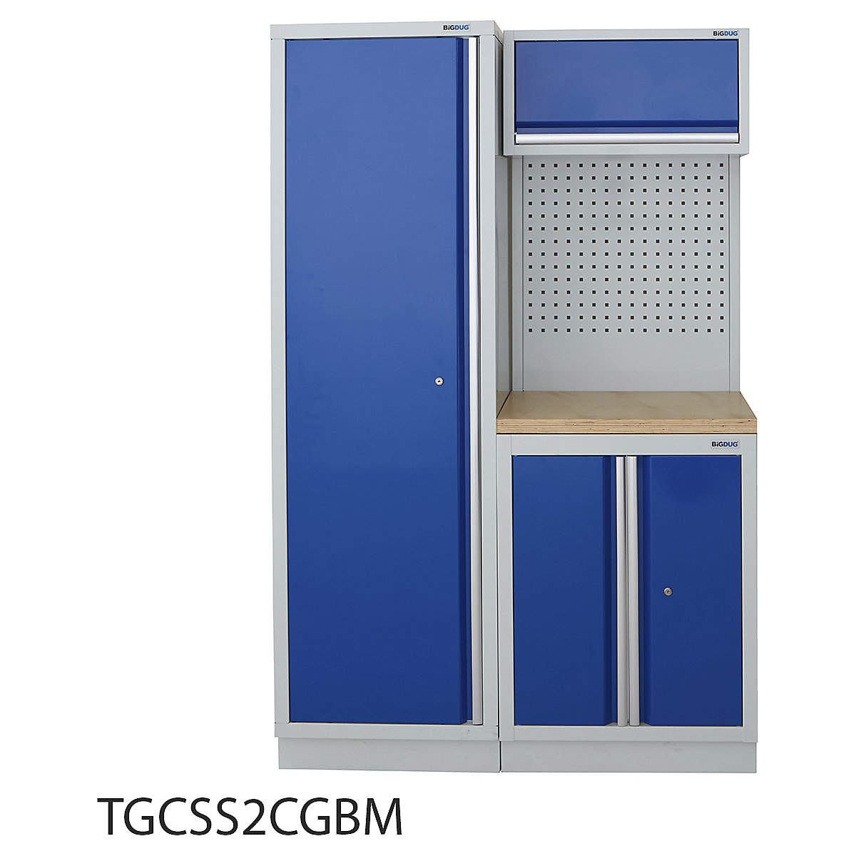 BiGDUG | 1280mm Wide Modular Storage System | 3 Cabinet (Product illustration 3)-2