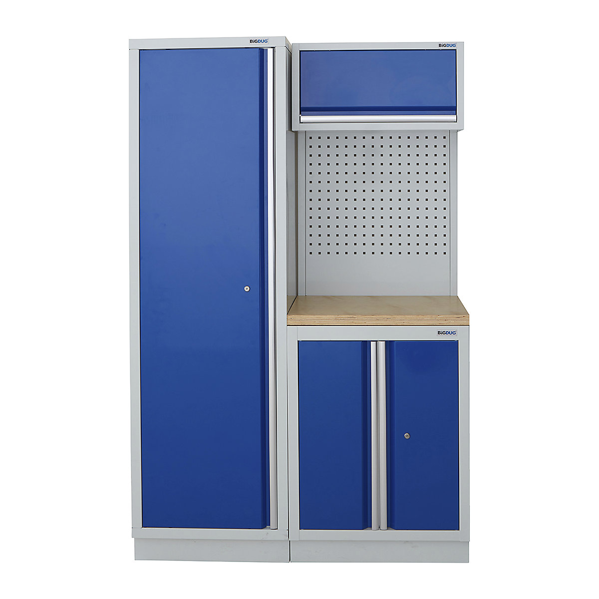 BiGDUG | 1280mm Wide Modular Storage System | 3 Cabinet