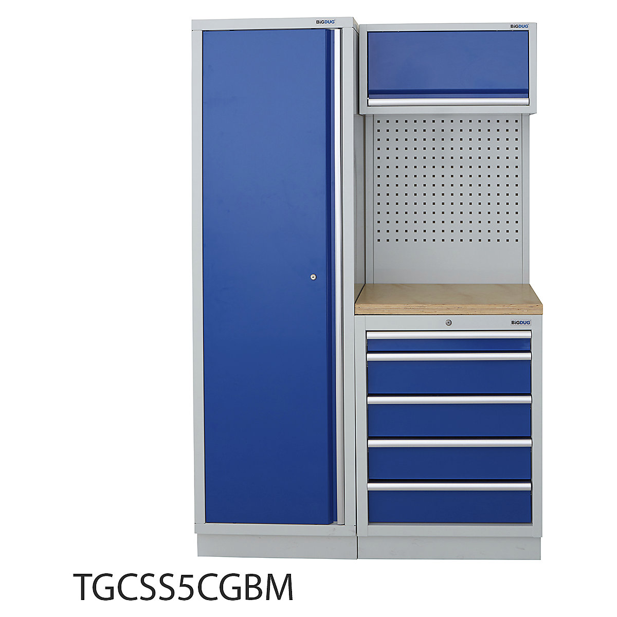BiGDUG | 1280mm Wide Modular Storage System | 3 Cabinet (Product illustration 5)-4