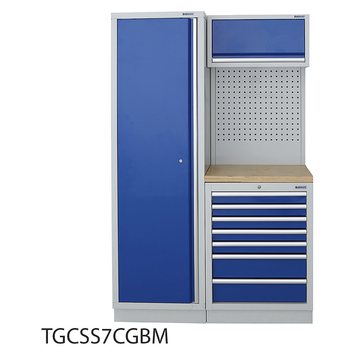 BiGDUG | 1280mm Wide Modular Storage System | 3 Cabinet (Product illustration 6)-5