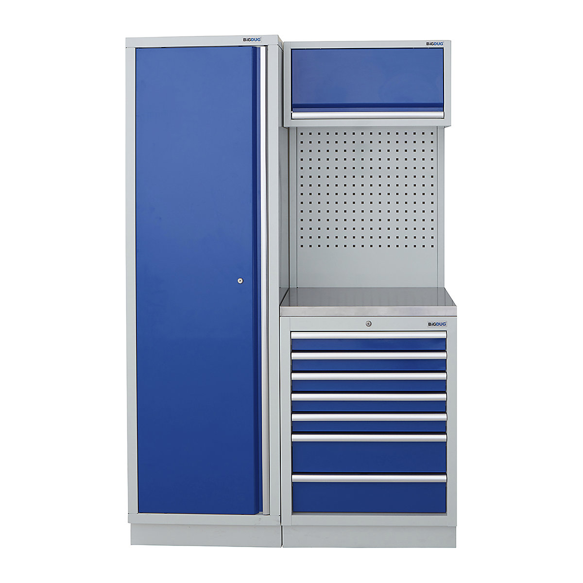 BiGDUG | 1280mm Wide Modular Storage System | 3 Cabinet