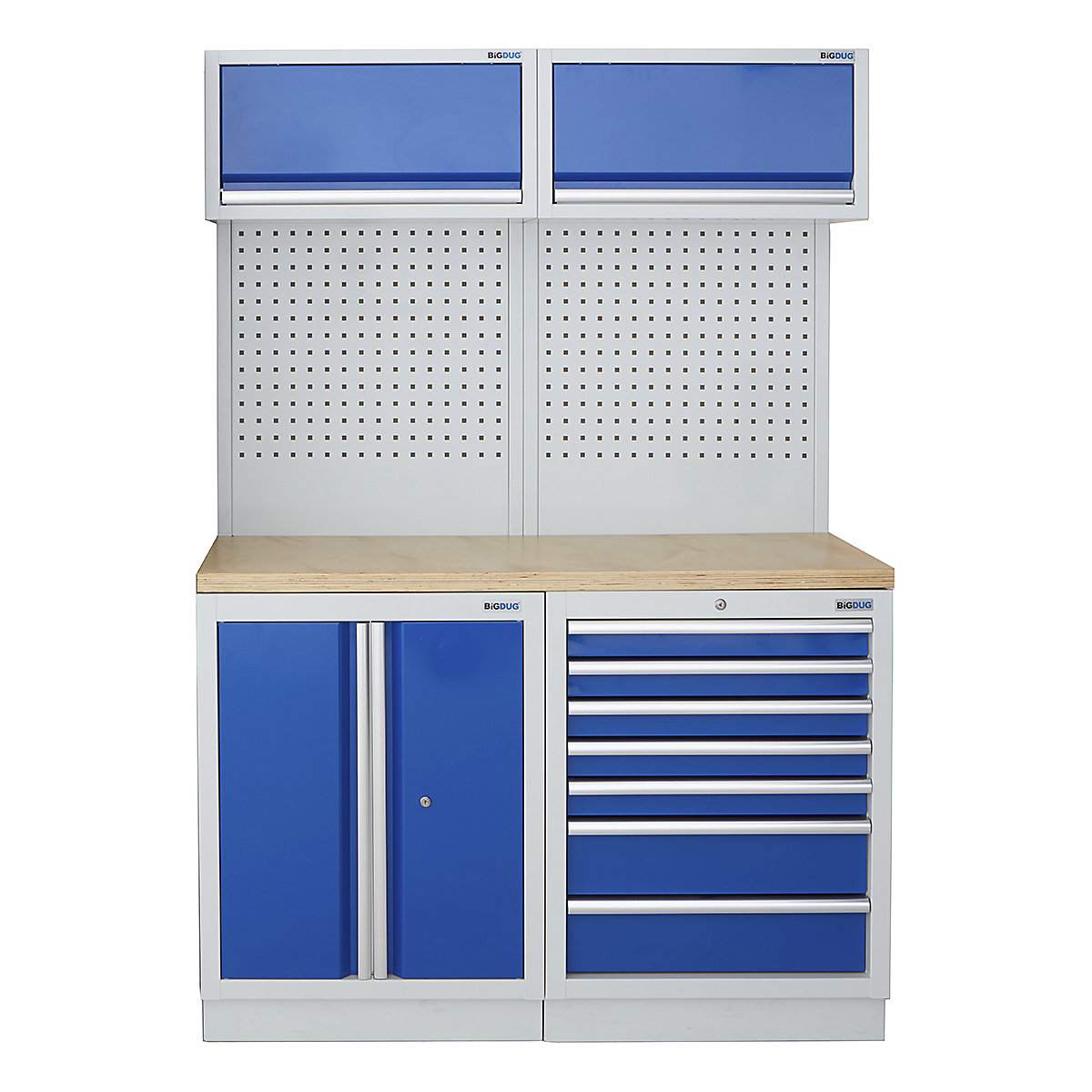 BiGDUG | 1361mm Wide Storage System | 4 Cabinet