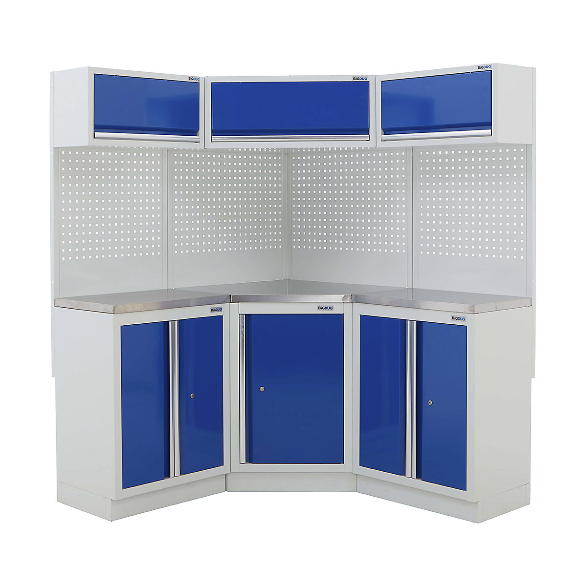 BiGDUG 21 Piece Corner Drawer Cabinet Storage System