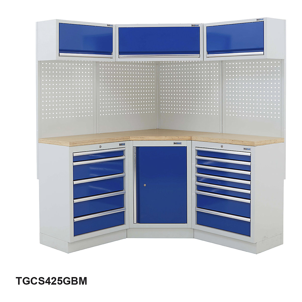 BiGDUG 21 Piece Corner Drawer Cabinet Storage System (Product illustration 4)-3