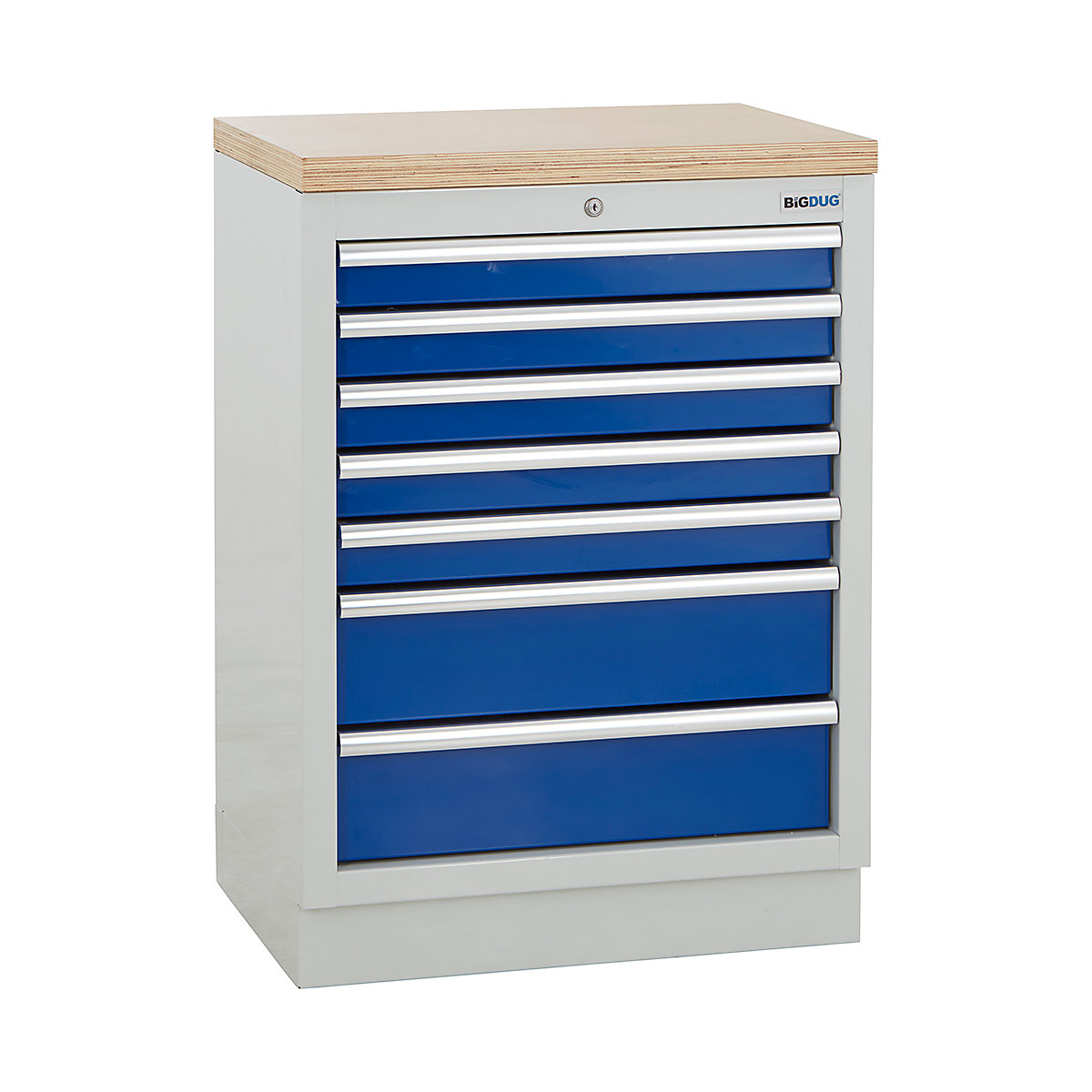 BiGDUG Modular Garage 7 Drawer Cabinet | 680mm Wide