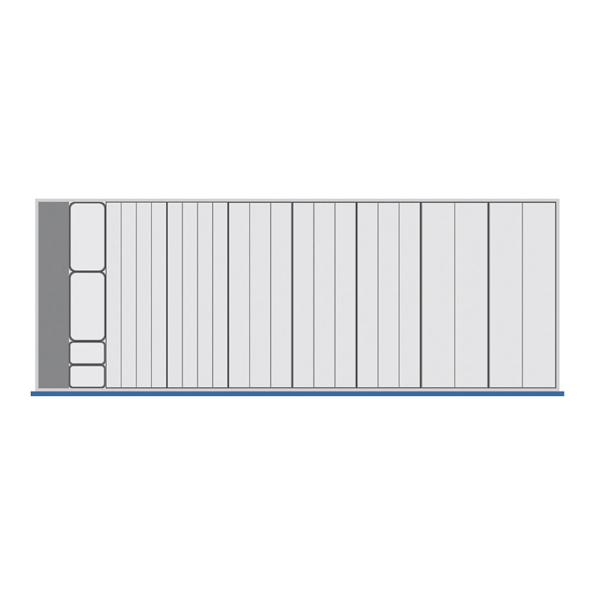 Bott Cubio Drawer Plastic Trays | 1300mm Wide