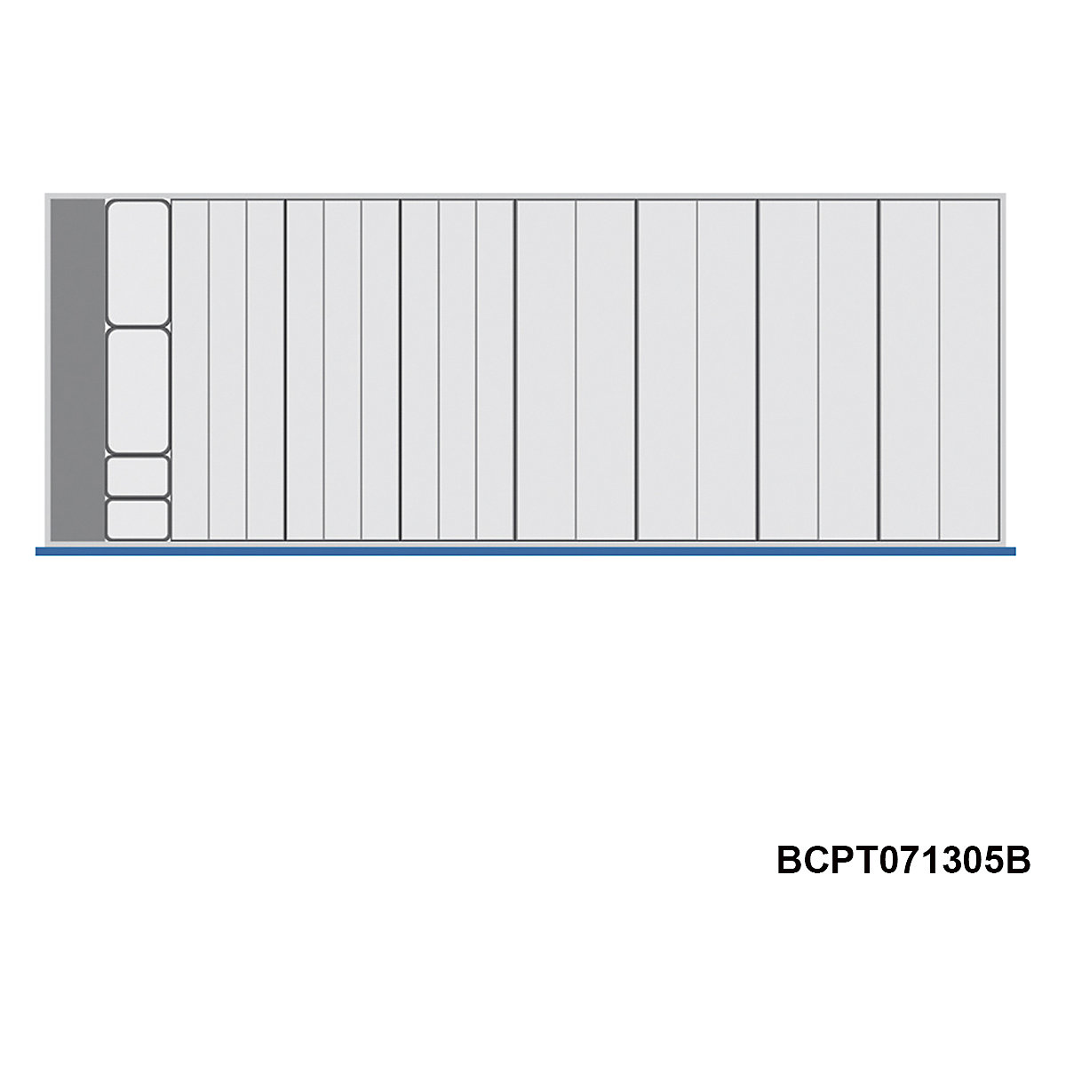 Bott Cubio Drawer Plastic Trays | 1300mm Wide (Product illustration 4)-3