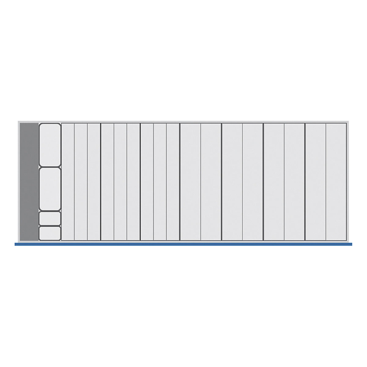 Bott Cubio Drawer Plastic Trays | 1300mm Wide