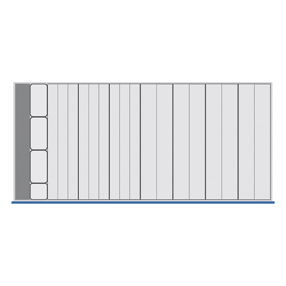 Bott Cubio Drawer Plastic Trays | 1300mm Wide