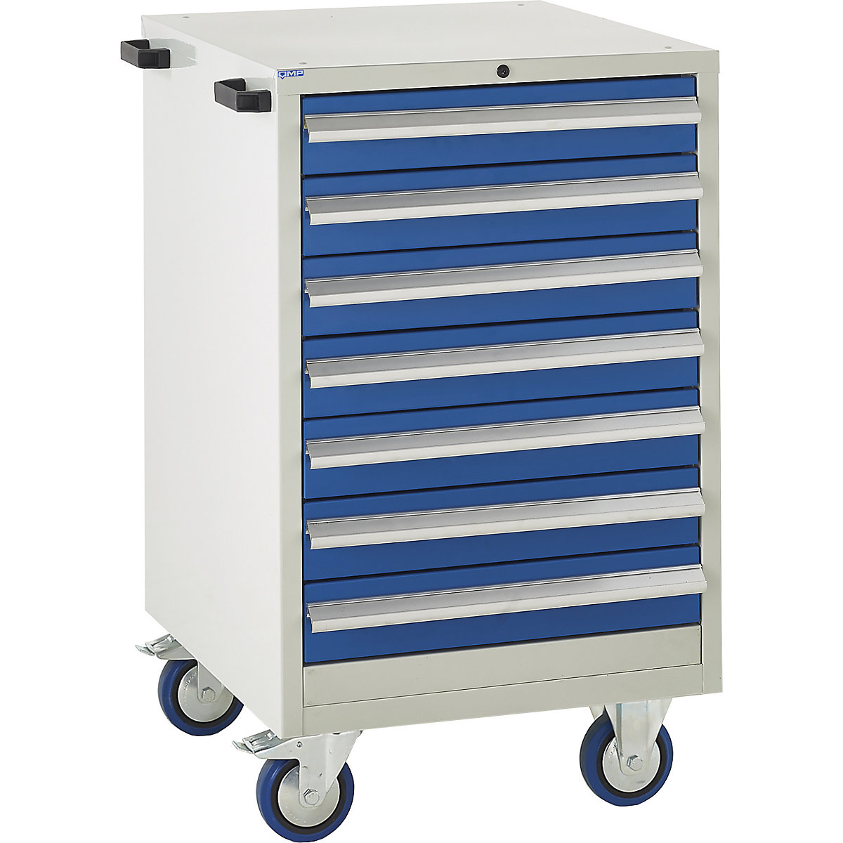 Euroslide Mobile Tool Cabinets | 980h x 600w, Euroslide Mobile Tool Cabinets | 980h x 600w, Euroslide Mobile Tool Cabinets | 980h x 600w x 650d mm | 7 Drawer Cabinet | Blue-5