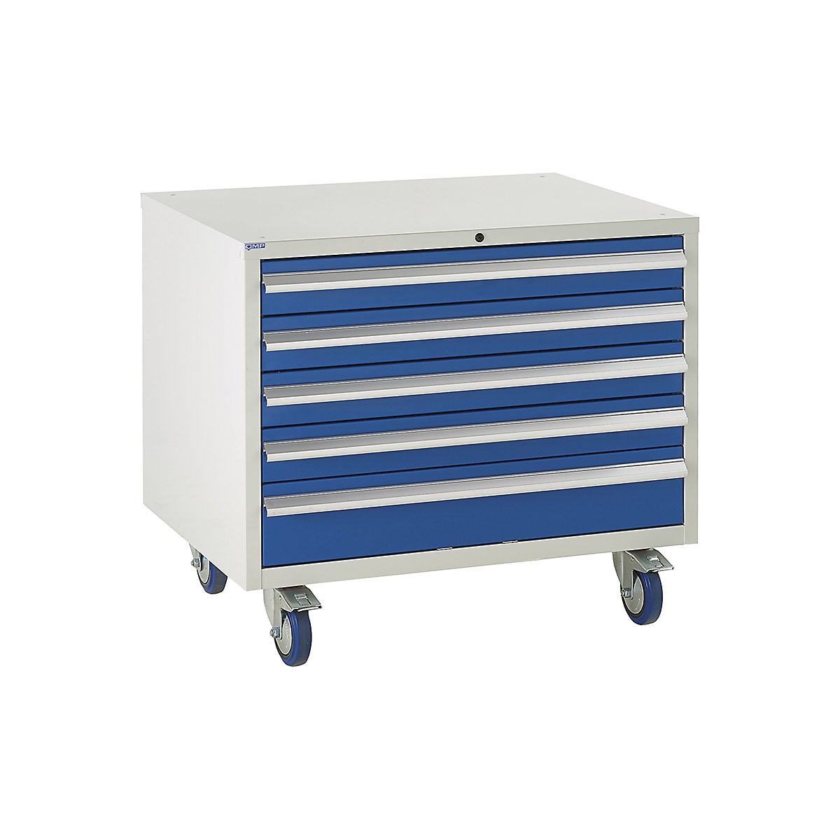 Euroslide Underbench Tool Cabinets | 900w, Euroslide Underbench Tool Cabinets | 900w, Euroslide Underbench Tool Cabinets | 780h x 900w x 650d mm | 5 Drawer Cabinet | Blue-8