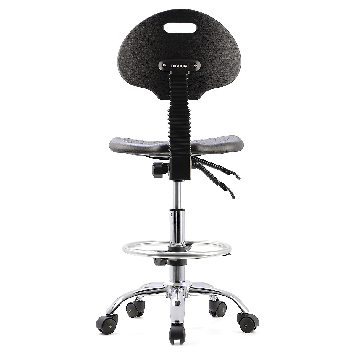 BiGDUG Essentials ESD Anti-Static Draughtsman Chairs (Product illustration 5)-4