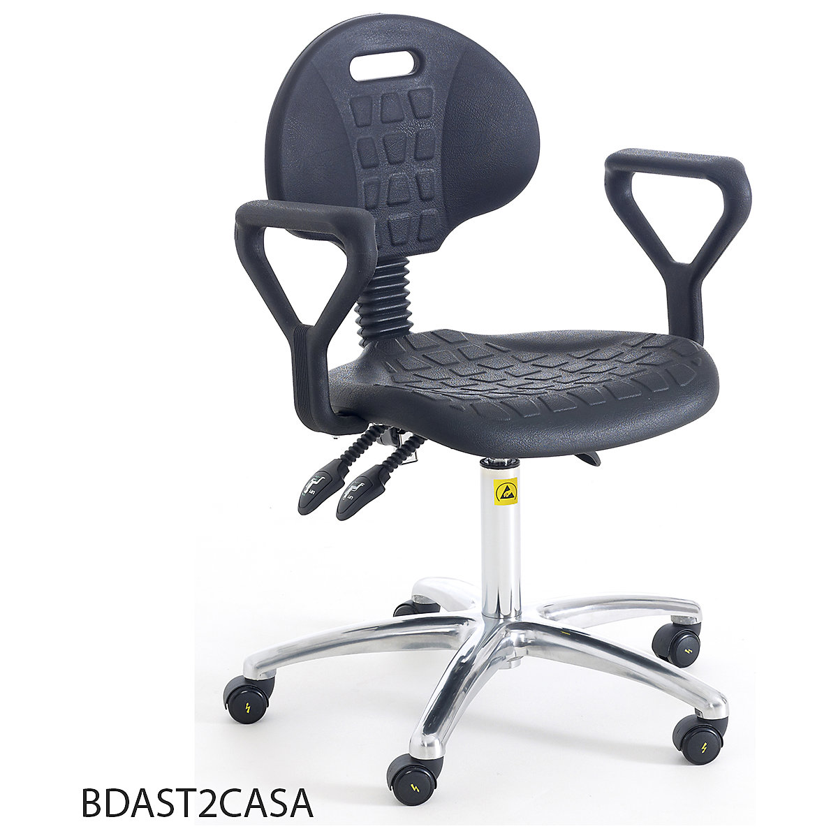 BiGDUG Polyurethane ESD Task Chairs (Product illustration 3)-2