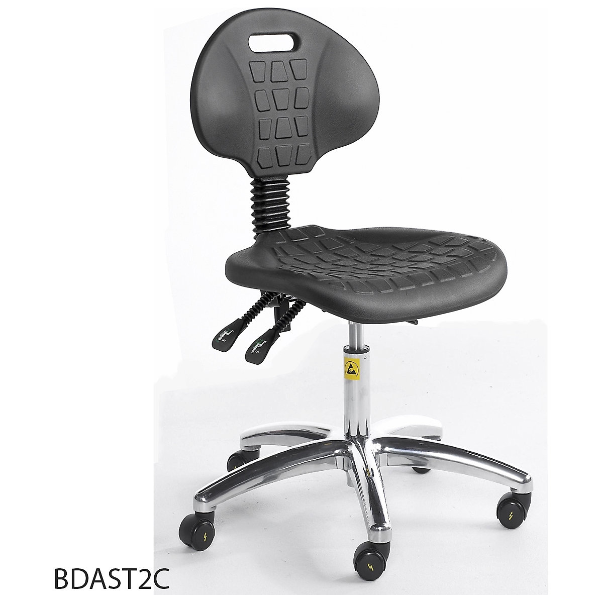 BiGDUG Polyurethane ESD Task Chairs (Product illustration 2)-1