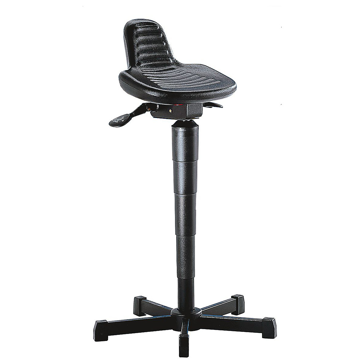 Eurokraft Anti Fatigue Stool With Back Support pdplarge mrd  bd KKAFSB
