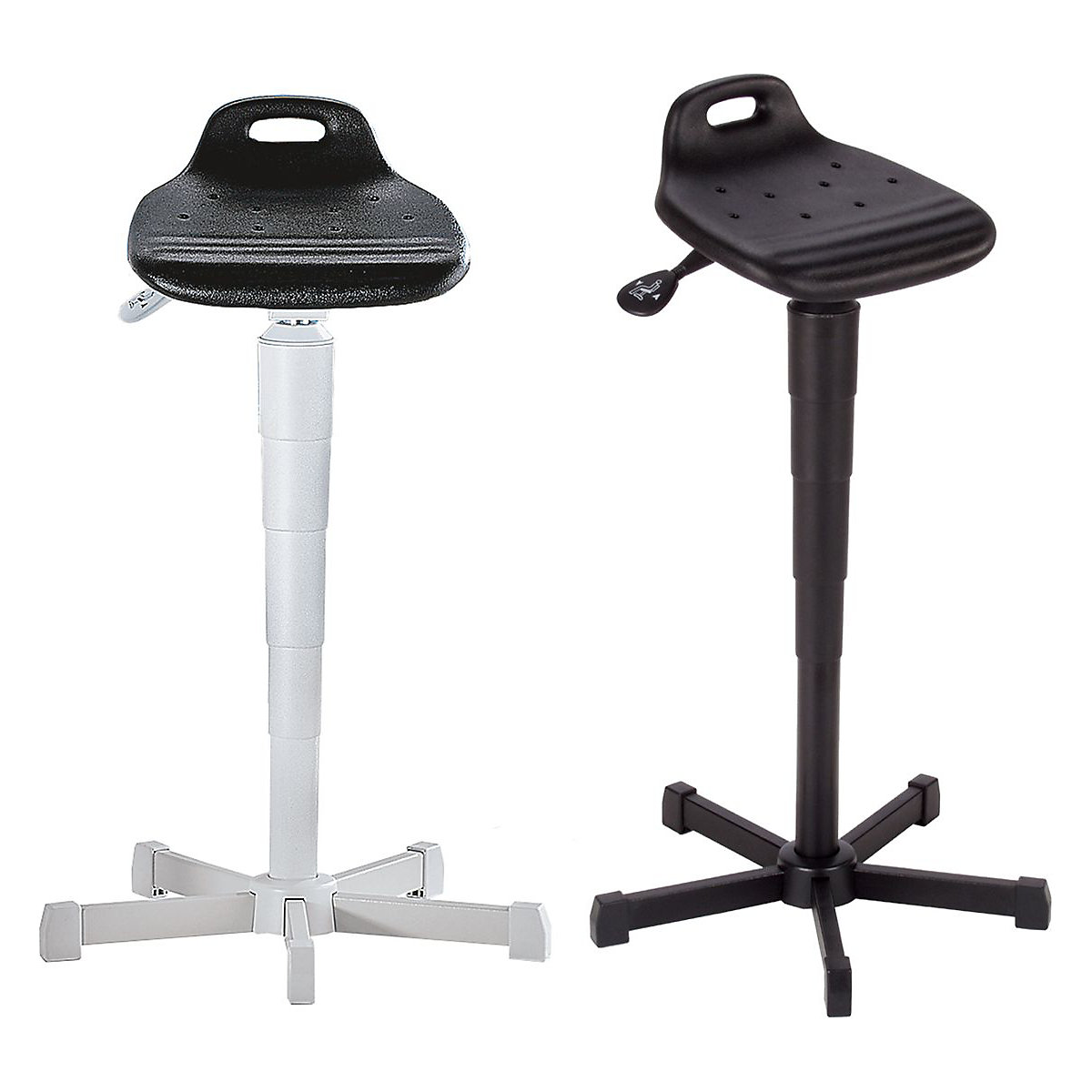 Eurokraft Anti Fatigue Stool With Integrated Seat Handle