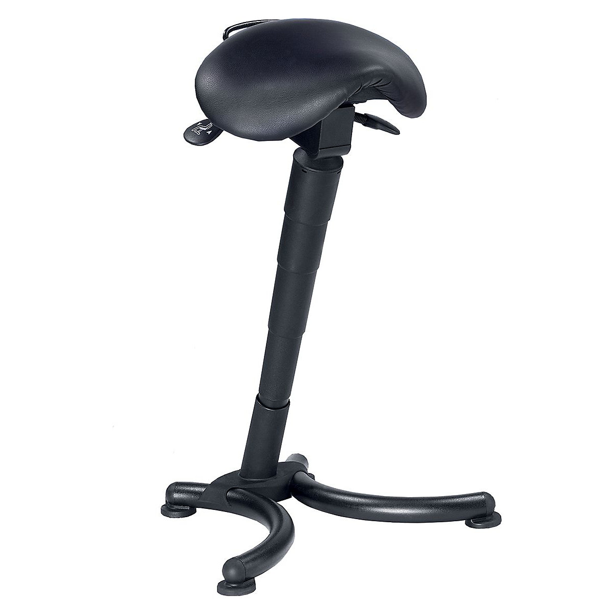 Eurokraft Anti Fatigue Stool With Saddle Seat pdplarge mrd  bd KKAFSS