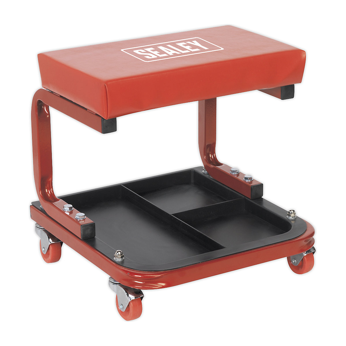 Sealey Mechanic's Utility Seat | Compostie Storage Compartment