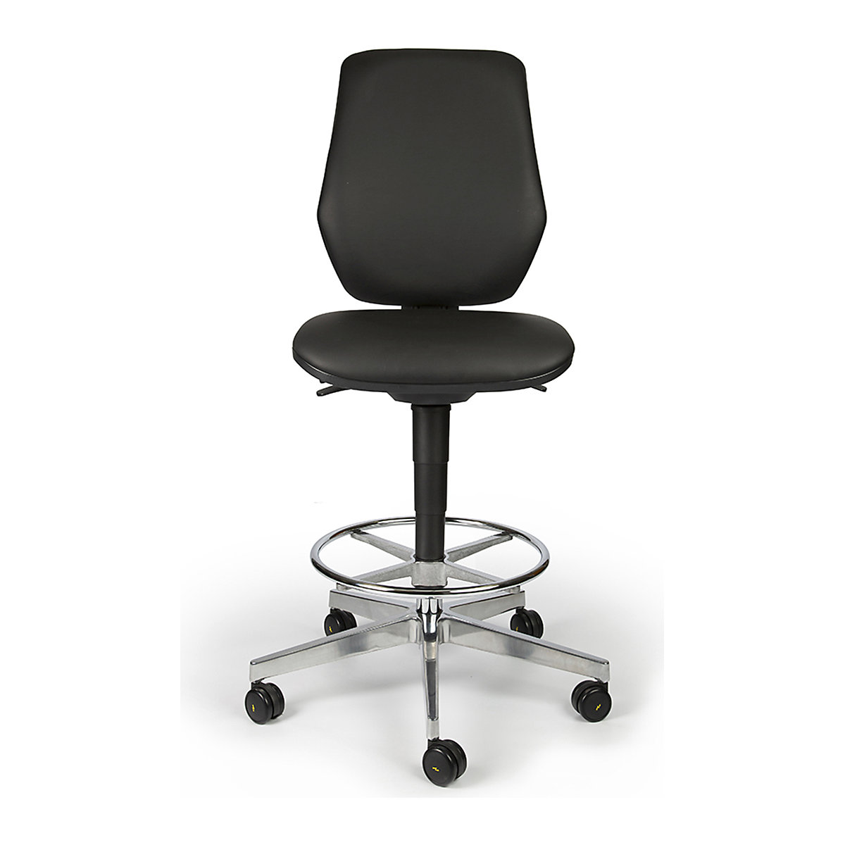 Techsit Pro-Tech ESD CR Plus Vinyl Chairs, Techsit Pro-Tech ESD CR Plus Vinyl Chairs, Techsit Pro-Tech High ESD CR Plus Vinyl Chair with  Foot Ring & Adjustable Arms | Glides | Black-10