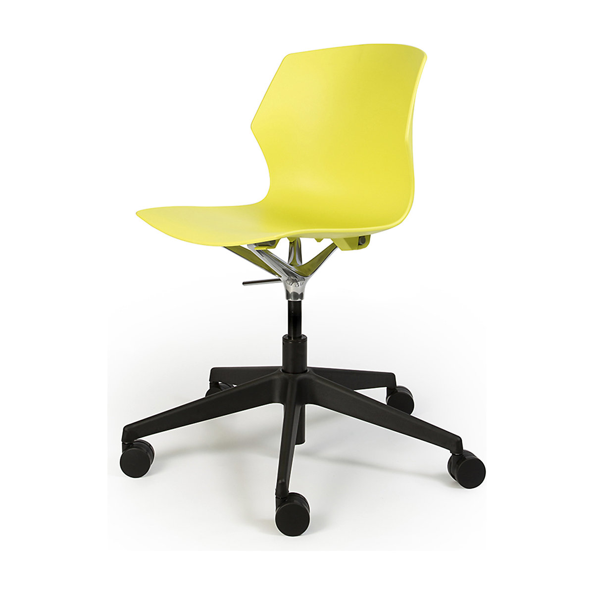 Techsit Smartsit Laboratory Shell Chairs, Techsit Smartsit Laboratory Shell Chairs, Techsit Smartsit Laboratory Shell Chair | Aluminium Base | Glides | Yellow-7