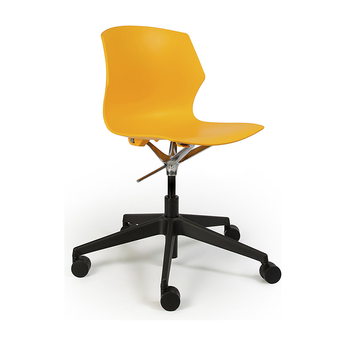 Techsit Smartsit Laboratory Shell Chairs, Techsit Smartsit Laboratory Shell Chairs, Techsit Smartsit Laboratory Shell Chair | Aluminium Base | Glides | Orange-8