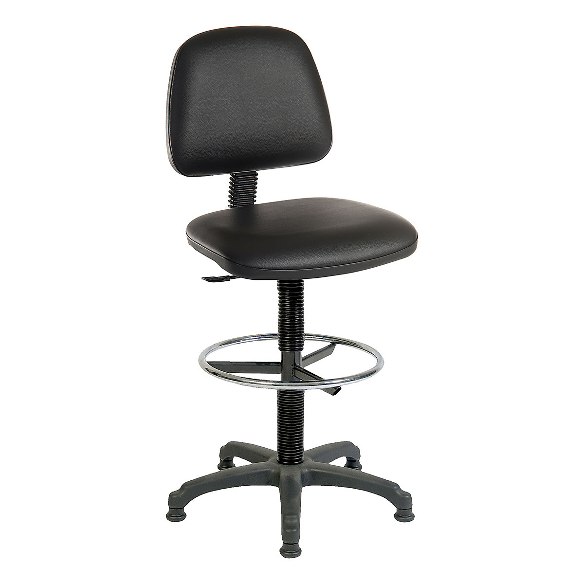 Teknik Wipe Clean Poly Leather Draughtsman Chairs