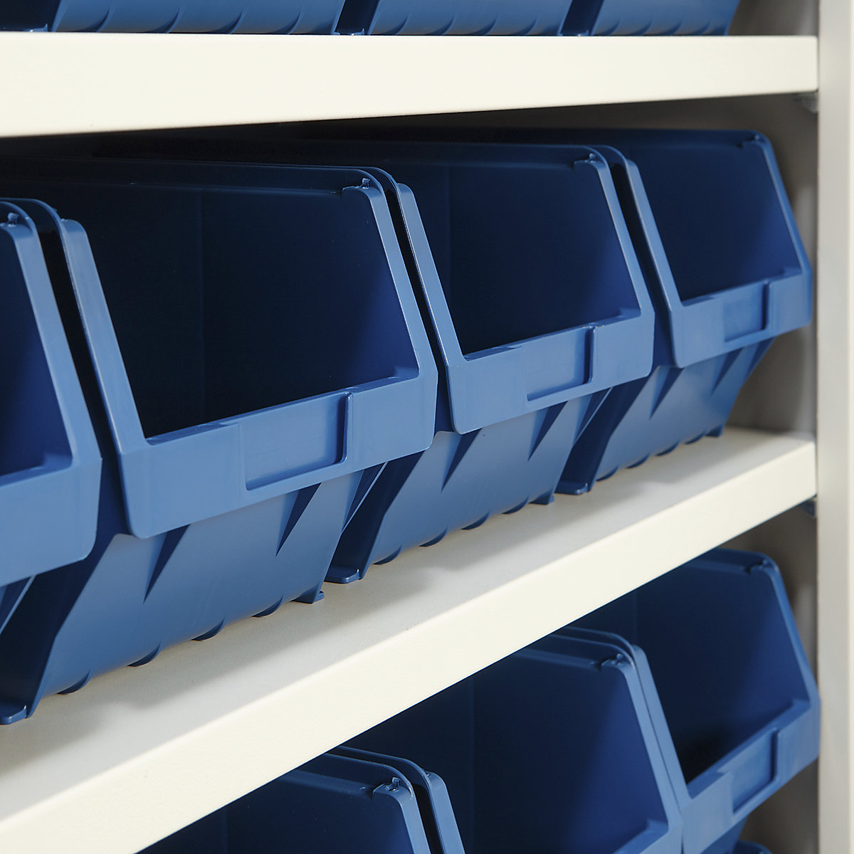 BiGDUG Essentials Steel Workplace Cupboards with Plastic Parts Bins (Product illustration 6)-5