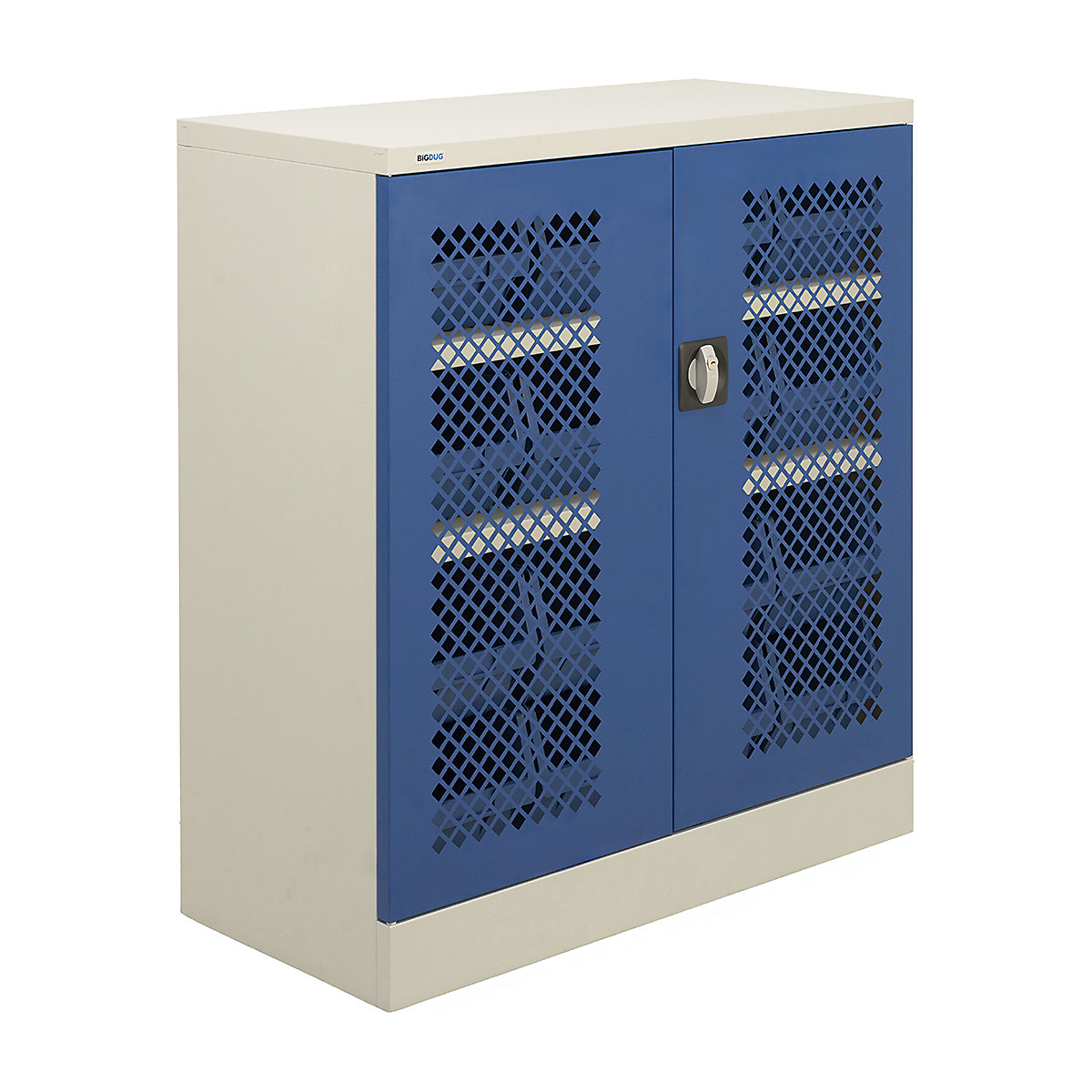 BiGDUG Essentials Steel Workplace Cupboards with Plastic Parts Bins (Product illustration 3)-2