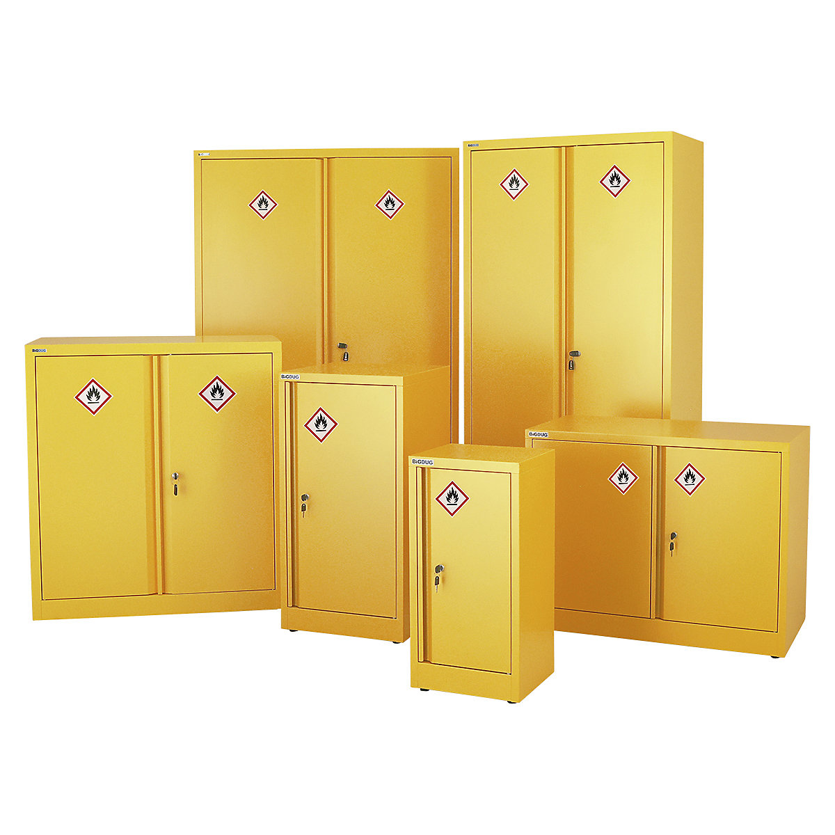 BiGDUG Hazardous Substance Storage Cabinets (Product illustration 4)-3
